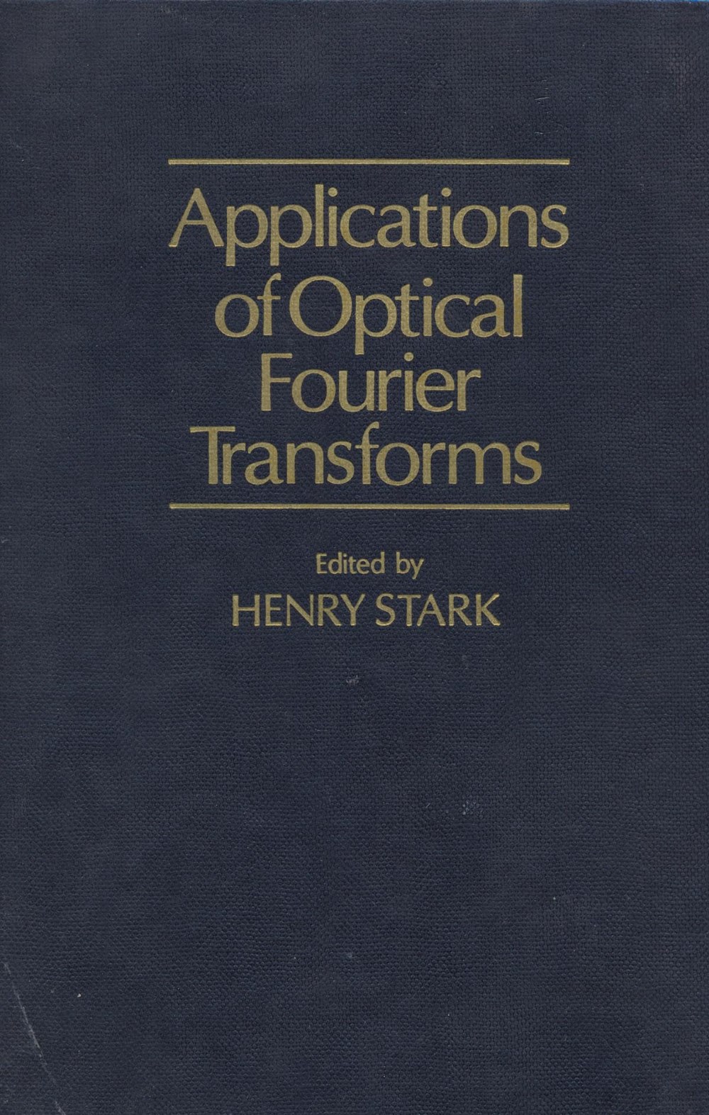 Applications of optical Fourier transforms