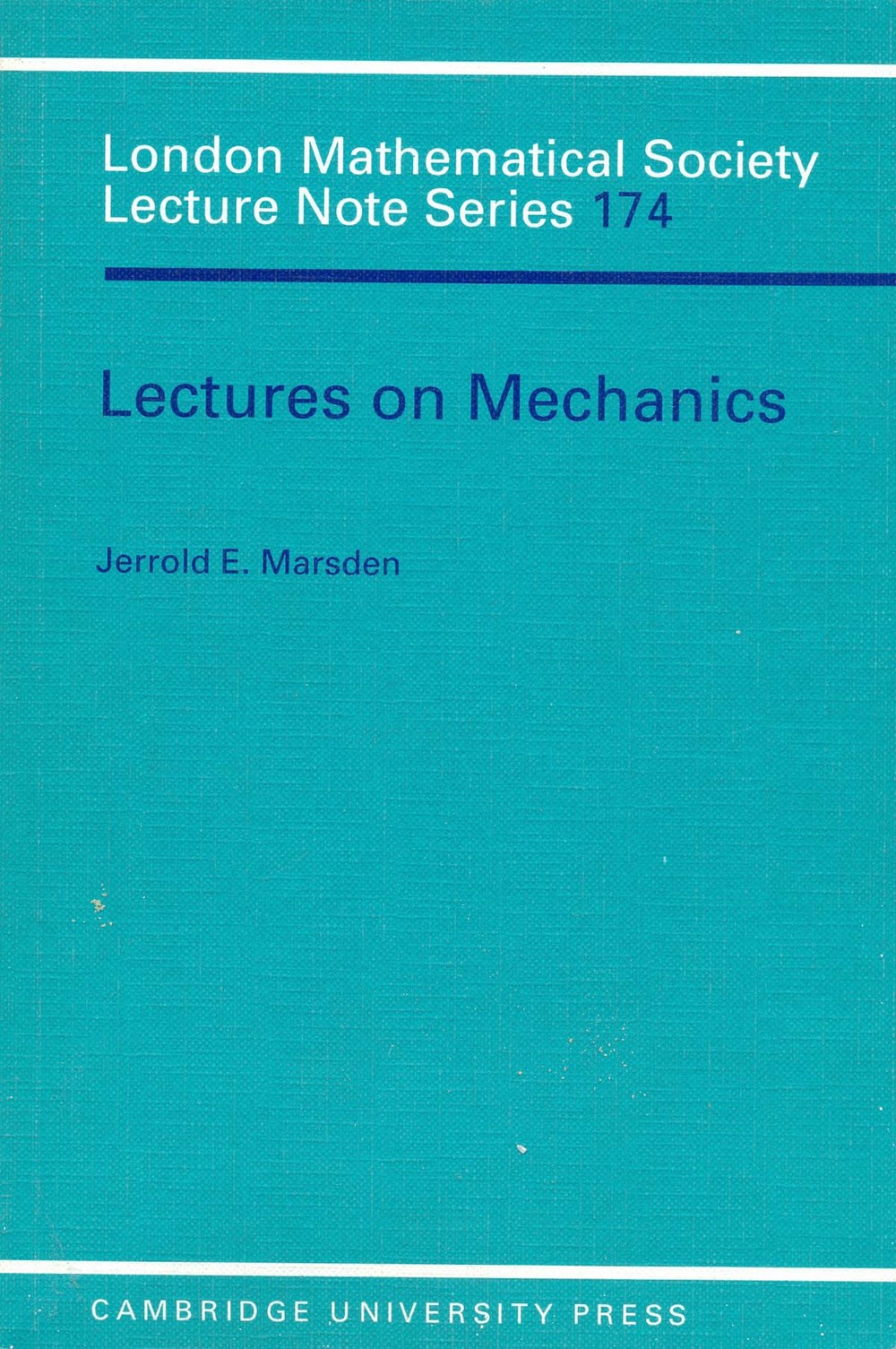 Lectures on mechanics