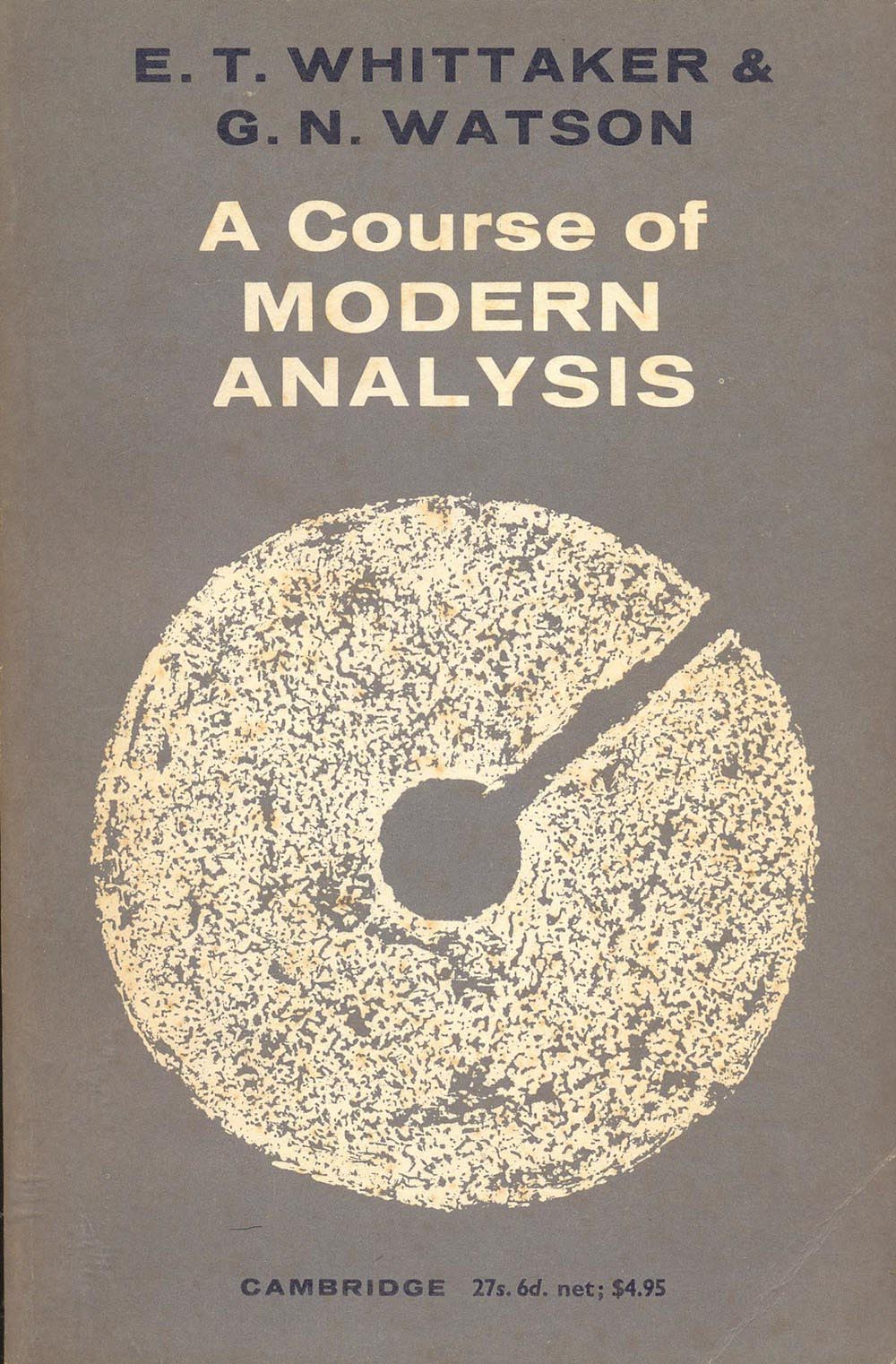 A course of modern analysis