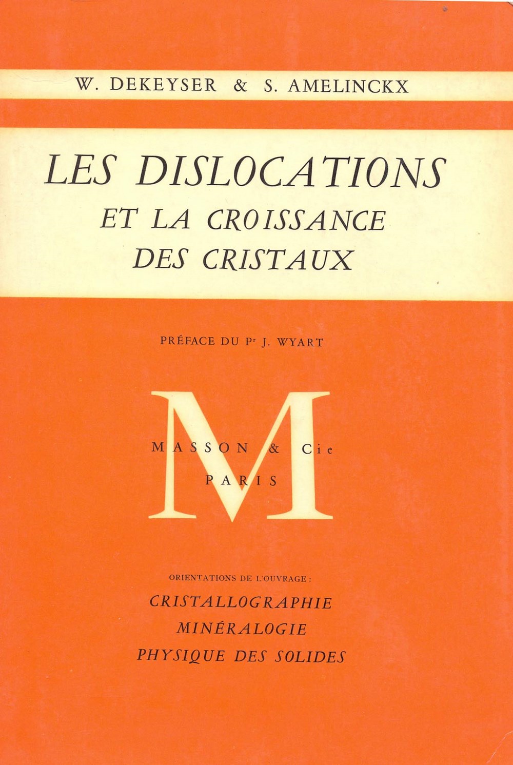 Les dislocations et la croissance des cristaux