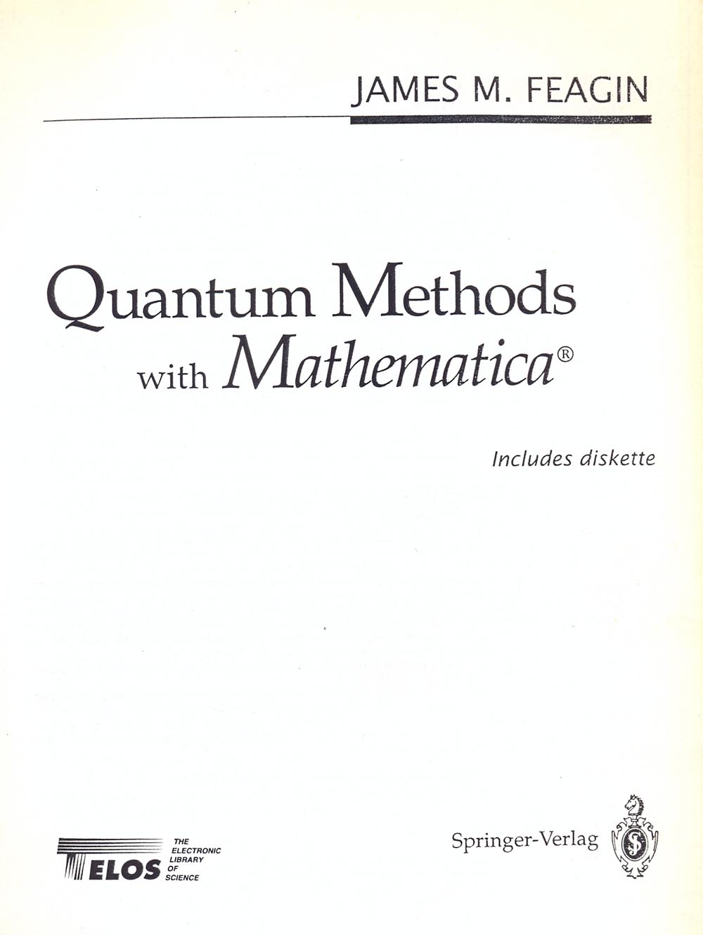 Quantum methods with Mathematica