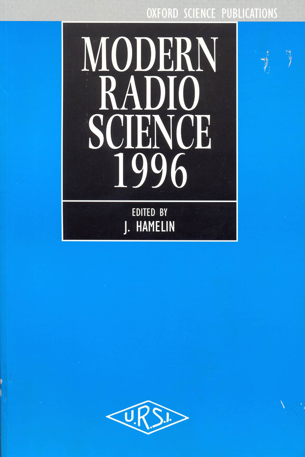Modern radio science 1996