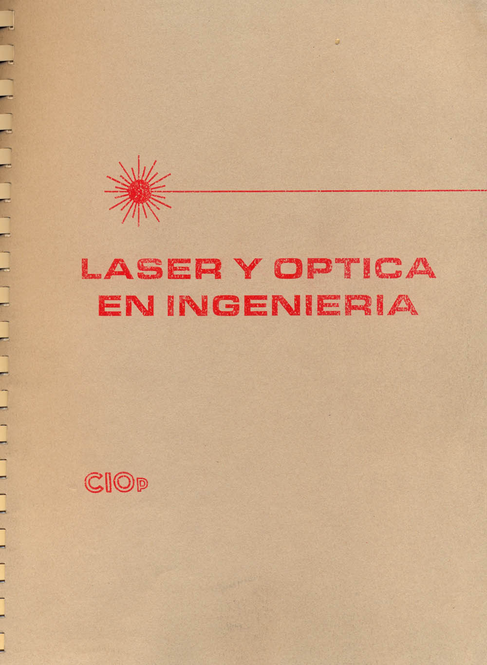 Laser y Óptica en Ingeniería