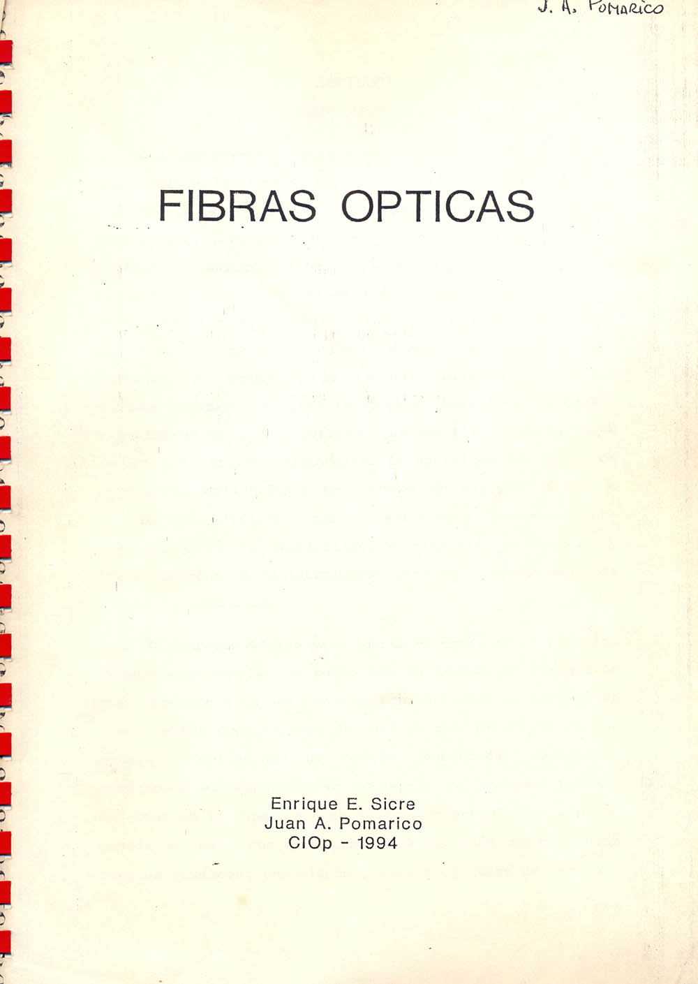 Fibras Ópticas..