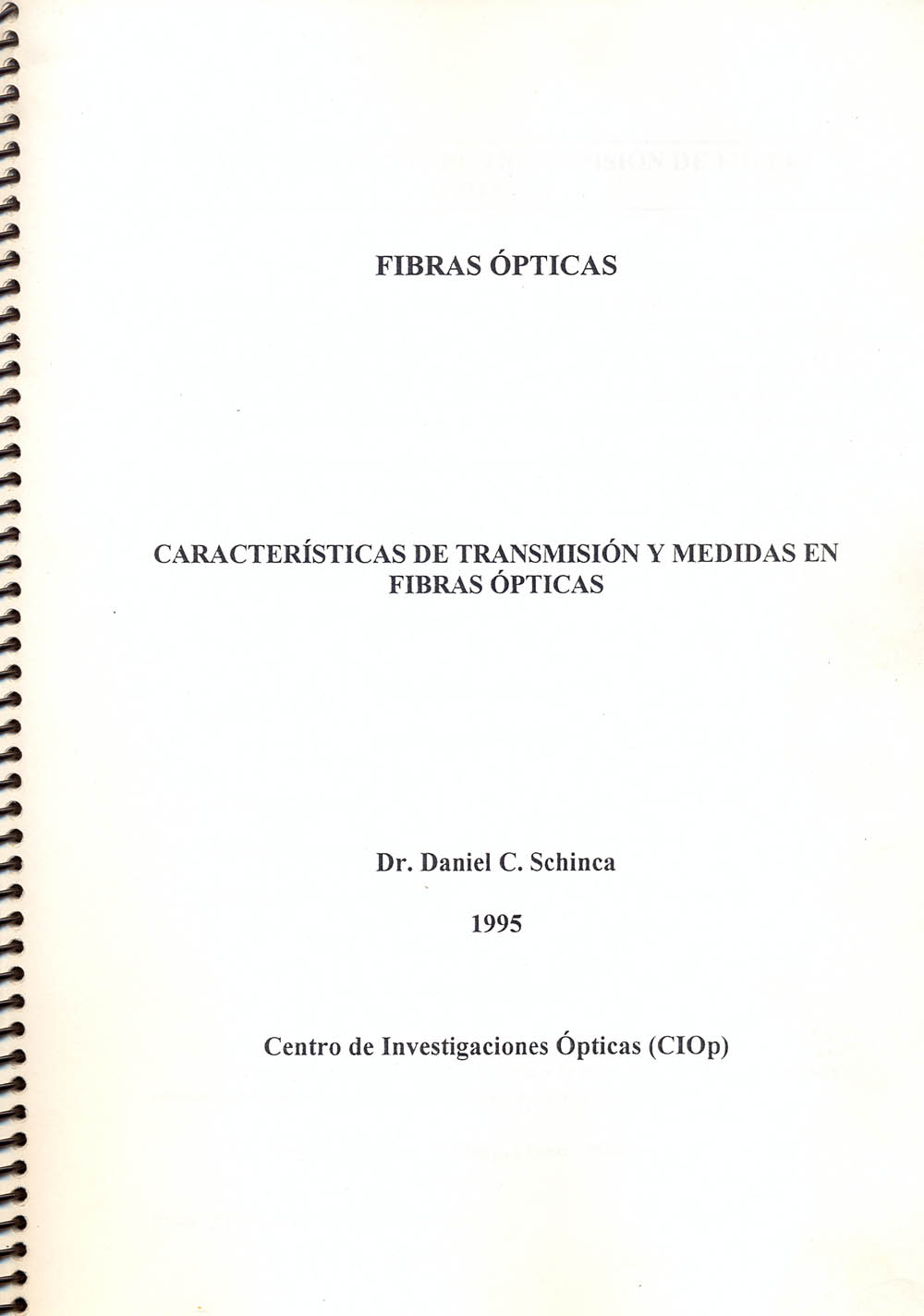 Fibras Ópticas