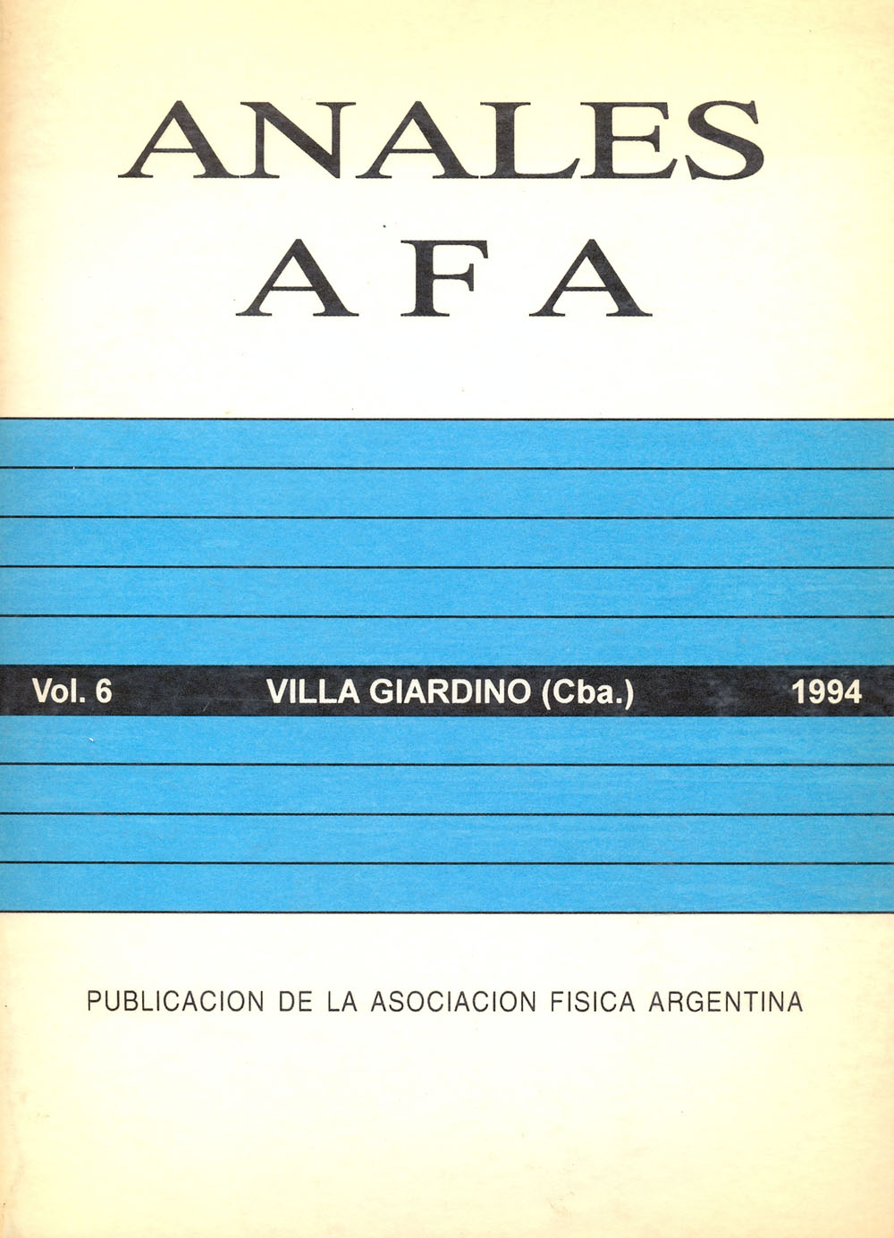 Anales AFA