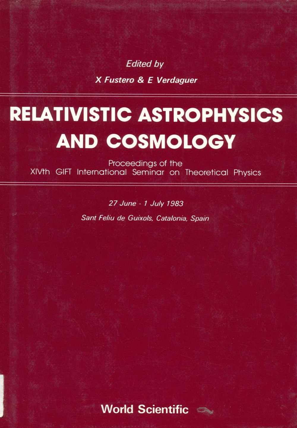 Relativistic astrophysics and cosmology