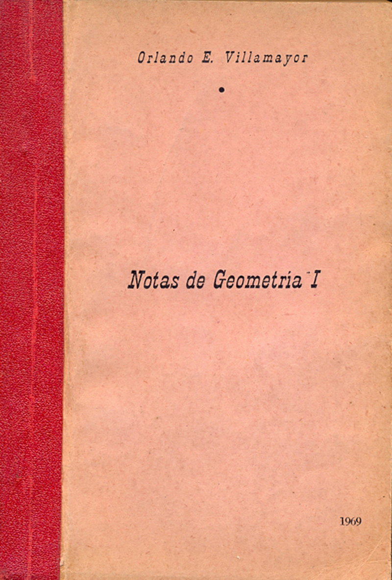 Notas de Geometría I