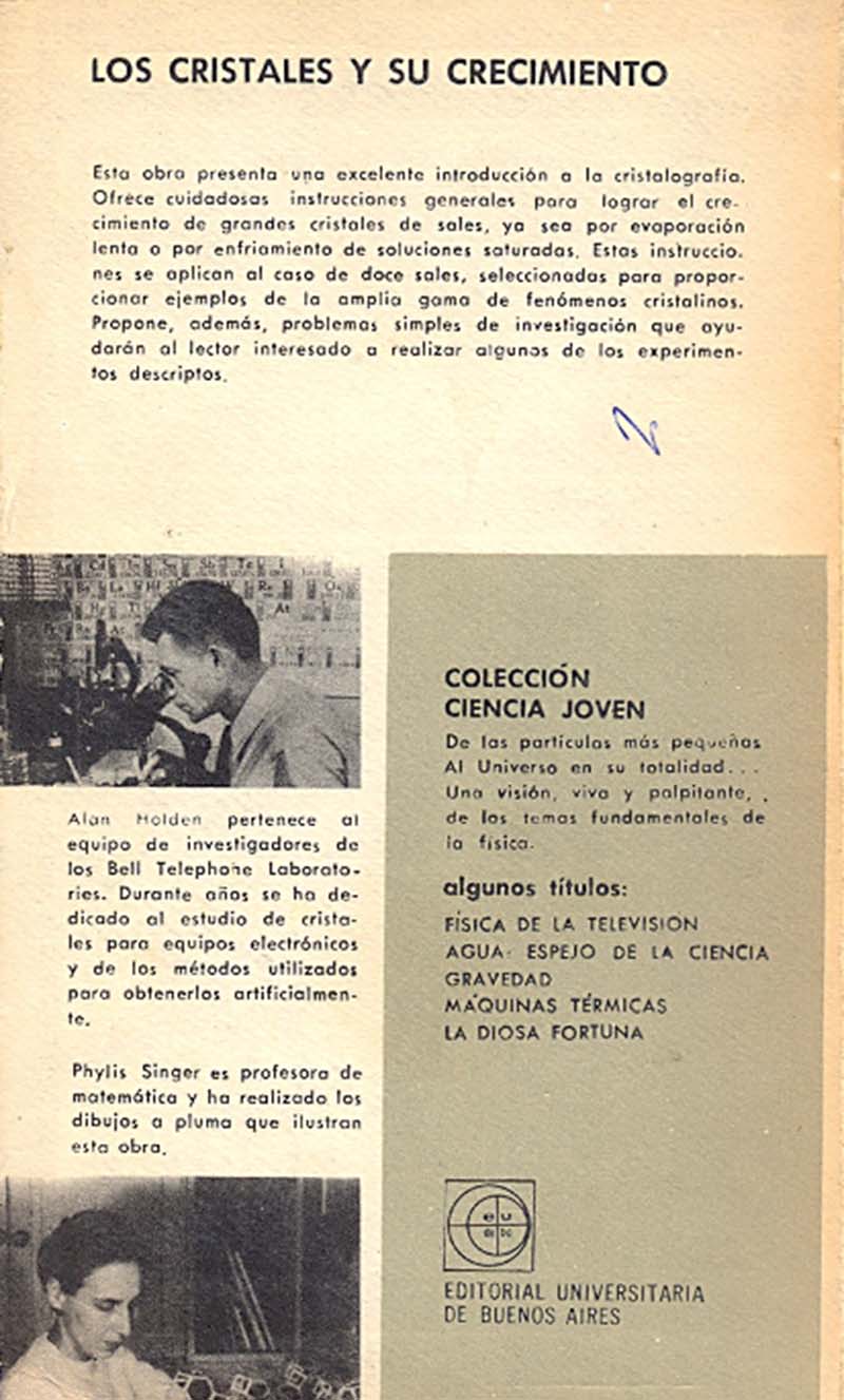 Los cristales y su crecimiento